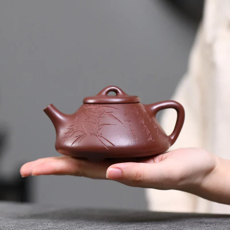 exquisite-yixing-zisha-teapot-qingfeng-ziye-shi-piao-zi-ni-180ml-yiqin-tea-house-yiqinteahouse-com-4 - YIQIN TEA HOUSE 一沁茶舍 yiqinteahouse.com