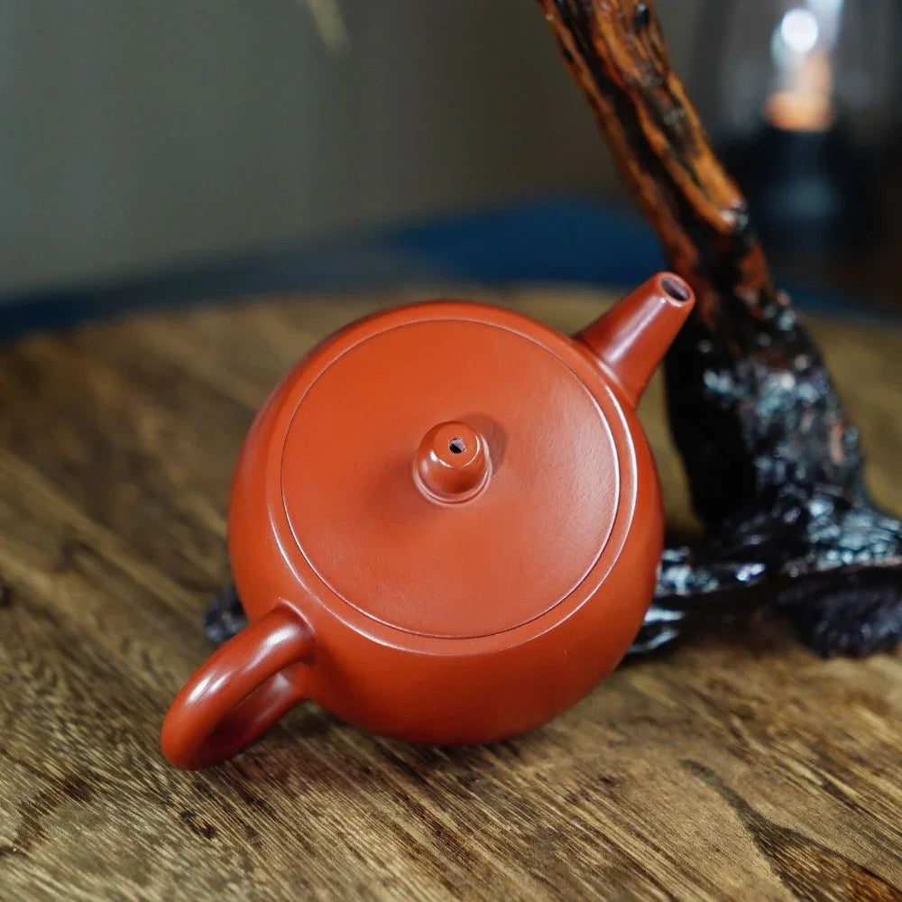 Teko Yixing Zisha yang Halus [Qingyun Pot] (Dahongpao - 230ml)