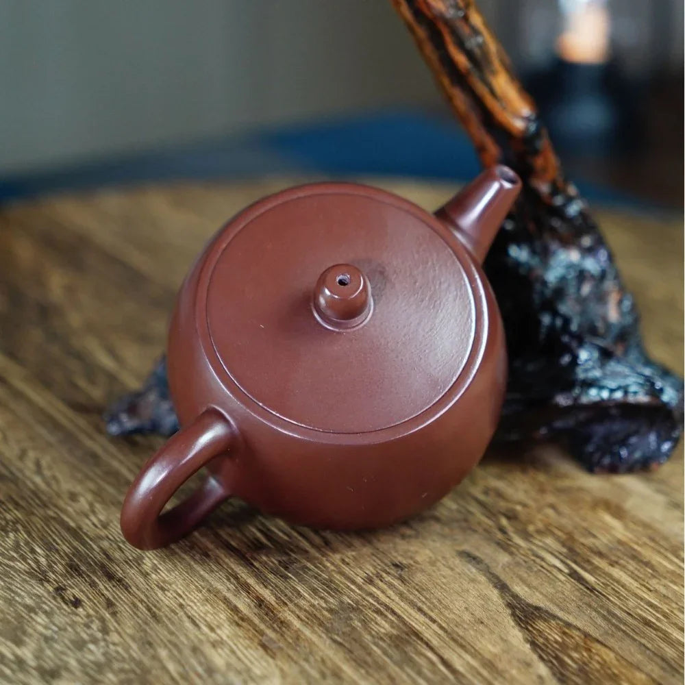 Teko Yixing Zisha yang Halus [Qingyun Pot] (Zi Ni - 230ml)