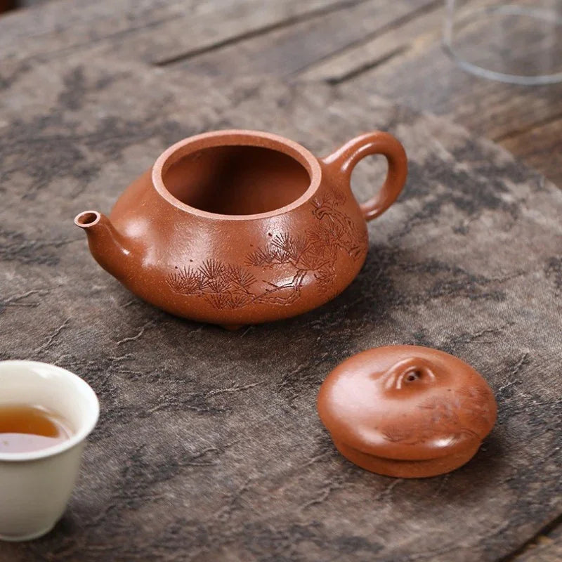 exquisite-yixing-zisha-teapot-songfeng-hantang-shi-piao-jiang-po-ni-240ml-yiqin-tea-house-yiqinteahouse-com-5 - YIQIN TEA HOUSE 一沁茶舍 yiqinteahouse.com