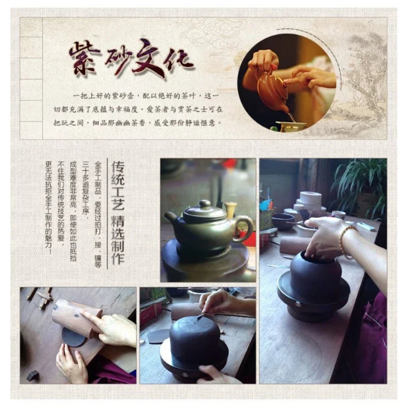 Yixing Zisha Teapot [Xishi Pot] (Dahongpao - 240ml) - YIQIN TEA HOUSE | yiqinteahouse.com | 200-300ml, teapot, teaware, zisha teapot
