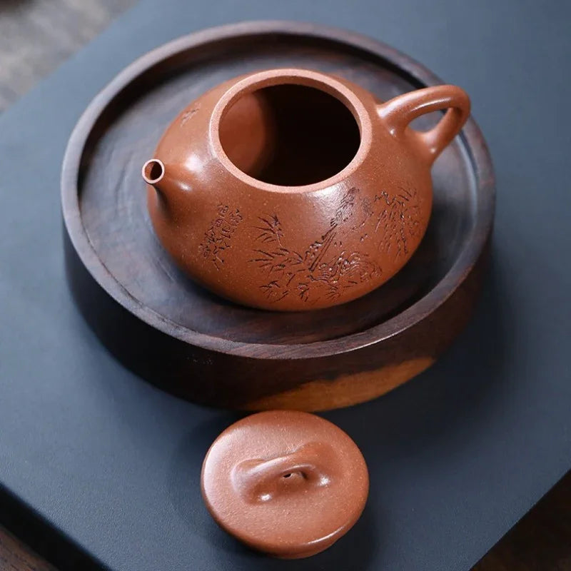 exquisite-yixing-zisha-teapot-yi-qing-shi-piao-jiang-po-ni-190ml-yiqin-tea-house-yiqinteahouse-com-5 - YIQIN TEA HOUSE 一沁茶舍 yiqinteahouse.com