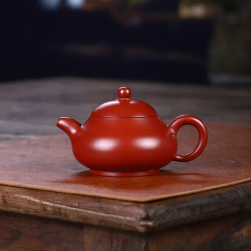 Teko Yixing Zisha yang Halus [Yu Ru Pot] (Dahongpao - 200ml)