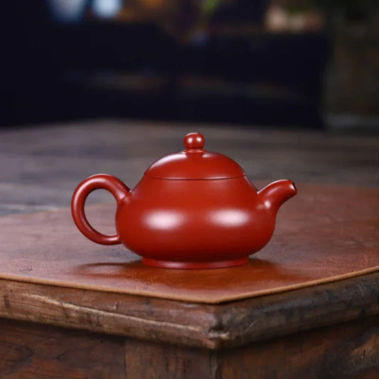 Teko Yixing Zisha yang Halus [Yu Ru Pot] (Dahongpao - 200ml)