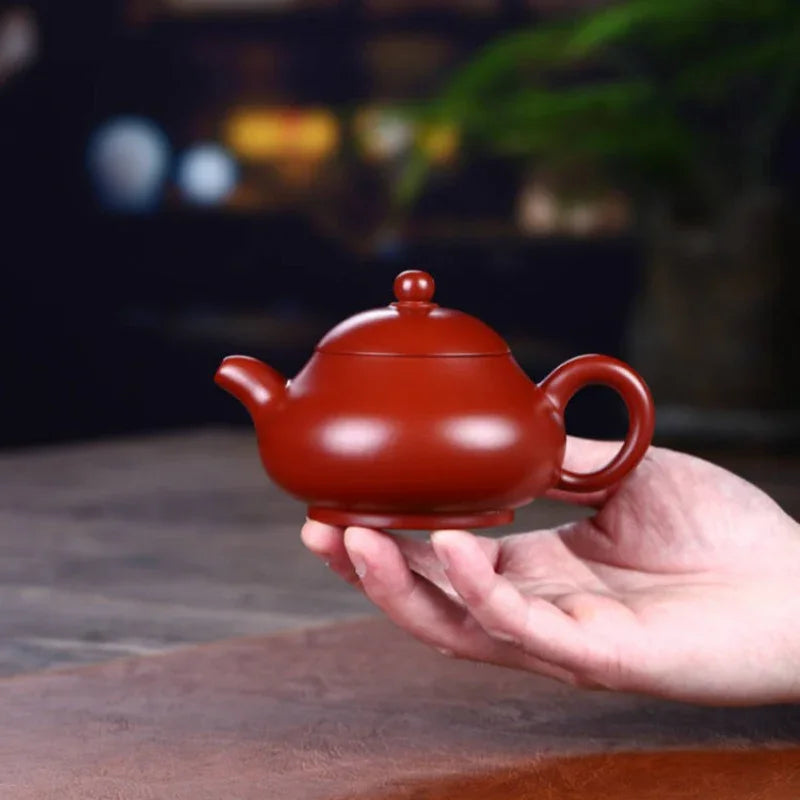 Teko Yixing Zisha yang Halus [Yu Ru Pot] (Dahongpao - 200ml)
