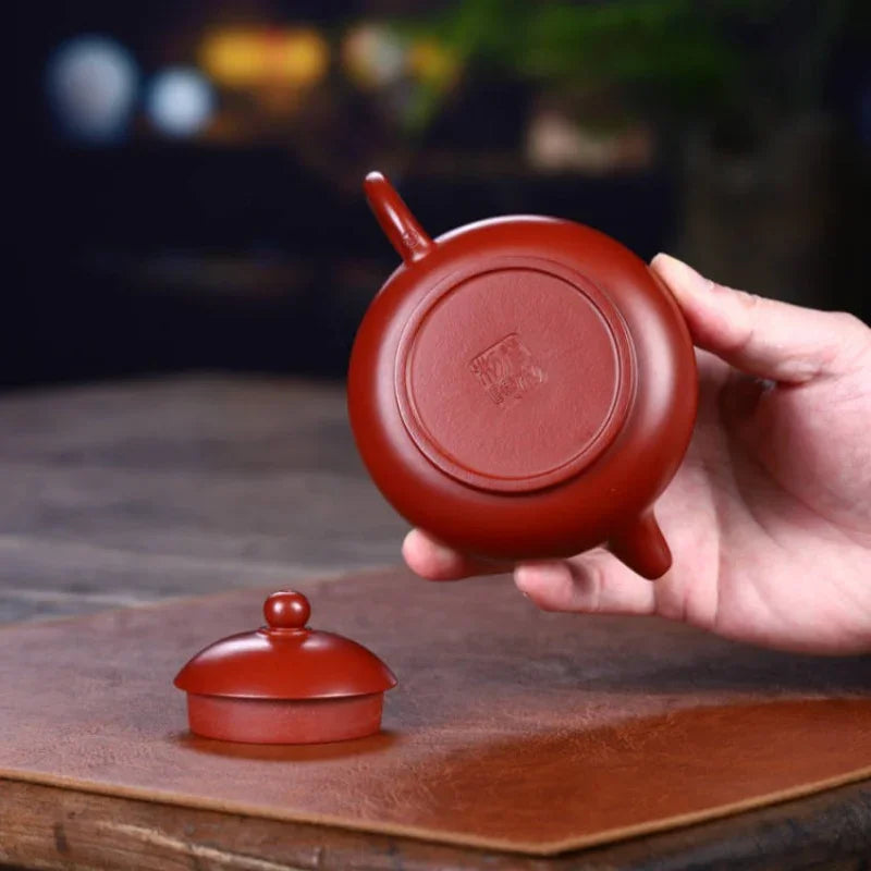 Teko Yixing Zisha yang Halus [Yu Ru Pot] (Dahongpao - 200ml)