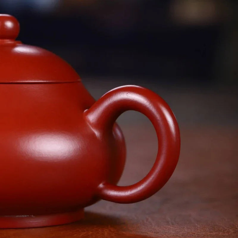 Teko Yixing Zisha yang Halus [Yu Ru Pot] (Dahongpao - 200ml)