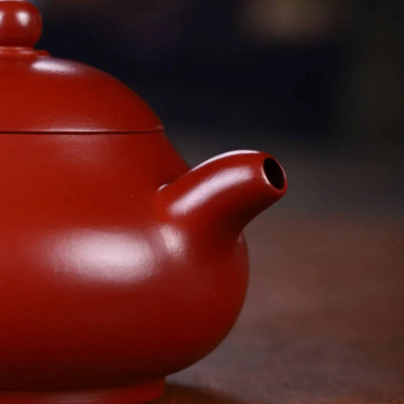 Teko Yixing Zisha yang Halus [Yu Ru Pot] (Dahongpao - 200ml)