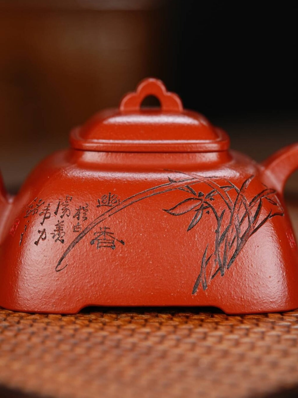 Full Handmade Yixing Zisha Teapot [Gu Leng Pot] (Zhu Ni - 140ml)