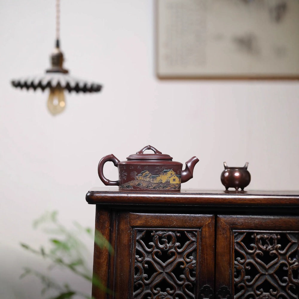 Teko Zisha Yixing [Sifang Jiangnan] (Gu Wo Ni - 240ml)
