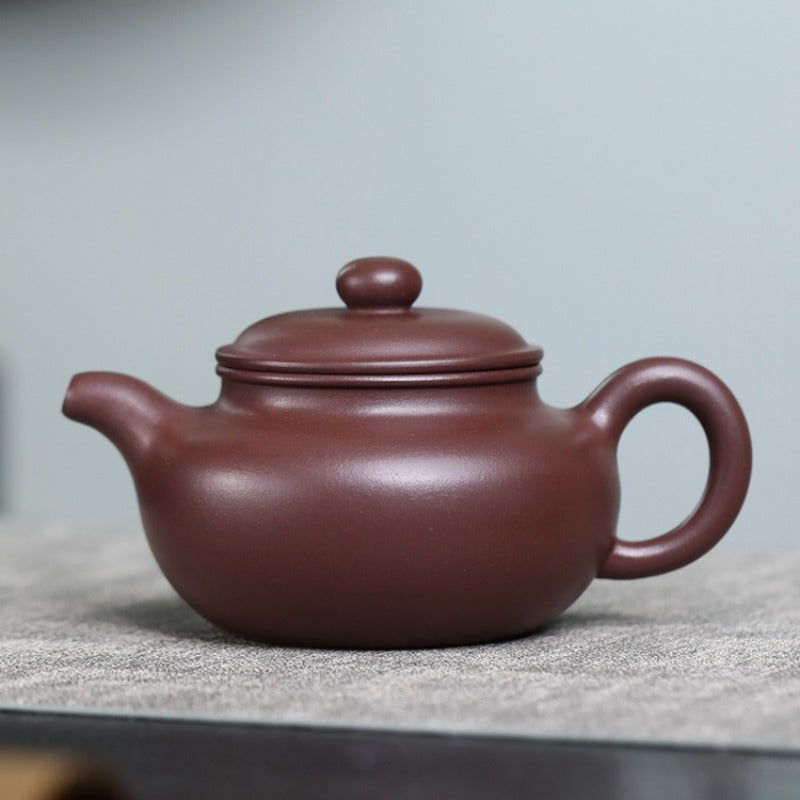 全手工宜兴紫砂茶壶[仿古壶] (紫泥- 270ml) – YIQIN TEA HOUSE 一沁茶舍
