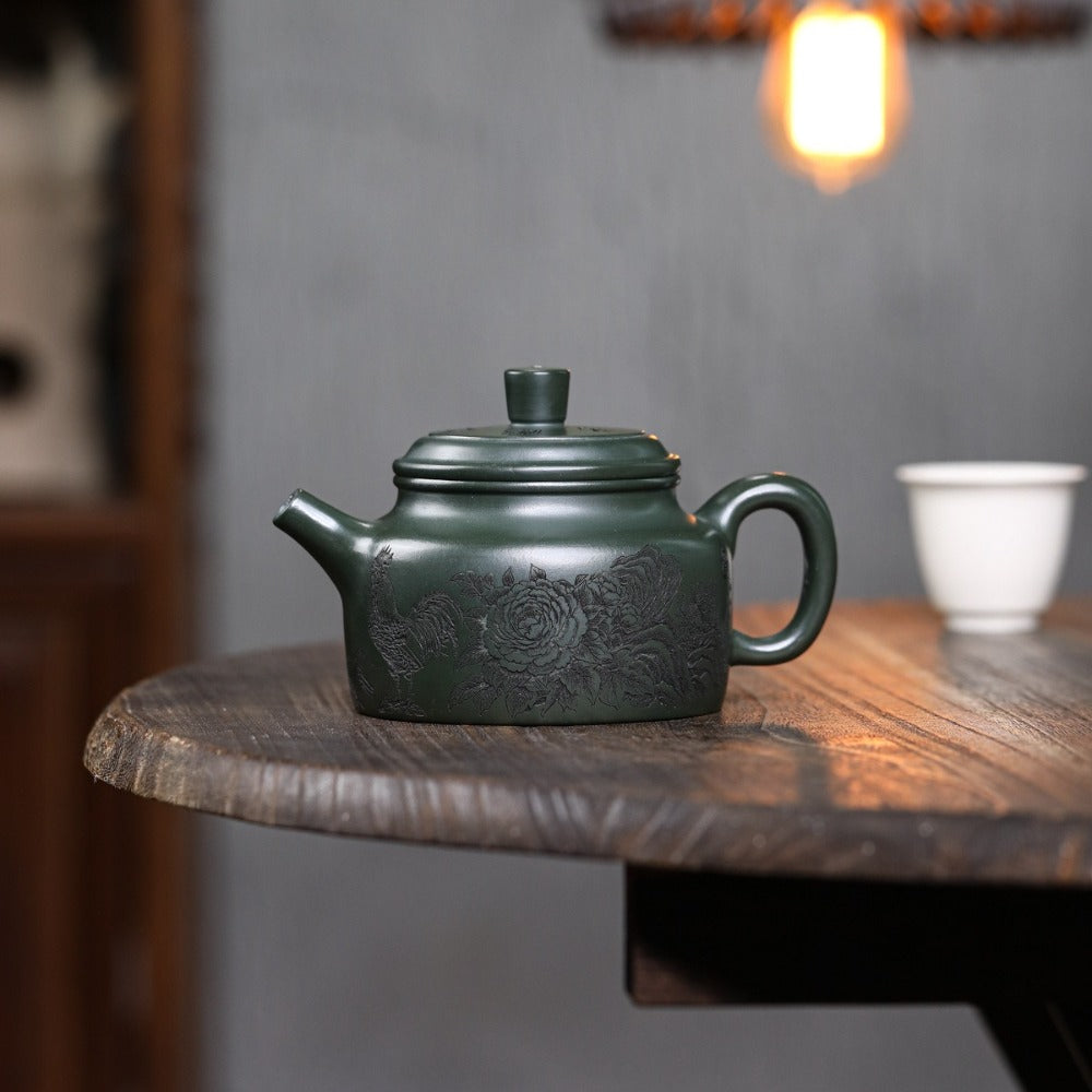 Yixing Zisha Teapot [Dezhong] (Lu Ni - 300ml)