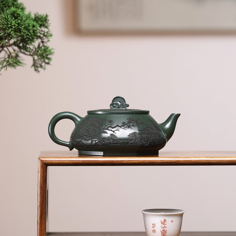 Théière Yixing Zisha [Bafang Qiao Yun] (Lu Ni - 340ml)