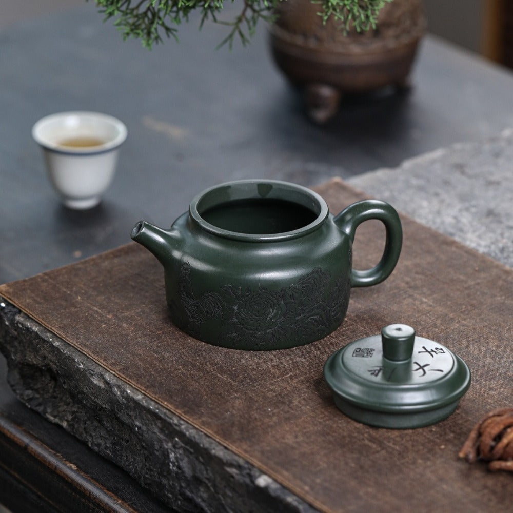 Yixing Zisha Teapot [Dezhong] (Lu Ni - 300ml)