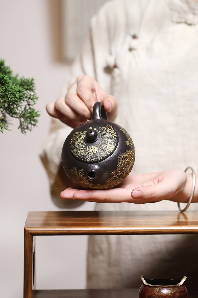 Yixing-Zisha-Teekanne [Xishi] (Shi Huang - 270 ml)