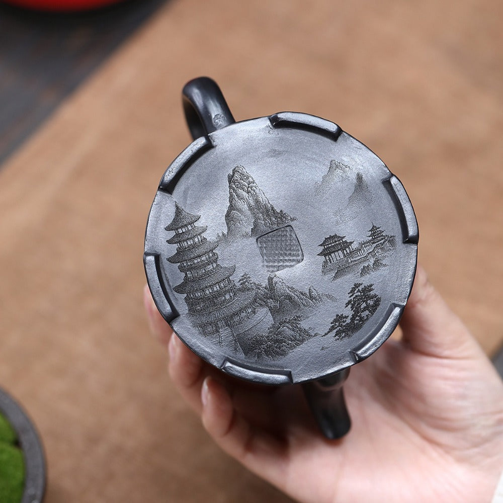 Théière Yixing Zisha [Montagne Jinzhong] (Shi Huang - 310 ml)