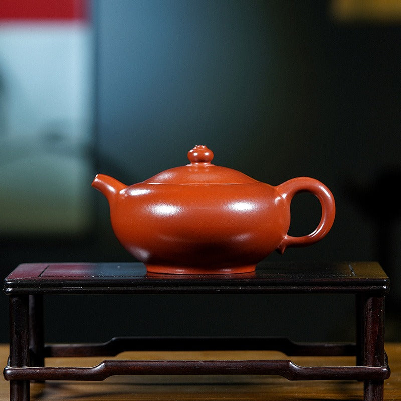 Full Handmade Yixing Zisha Teapot [Wan Yu] (Dahongpao - 320ml)