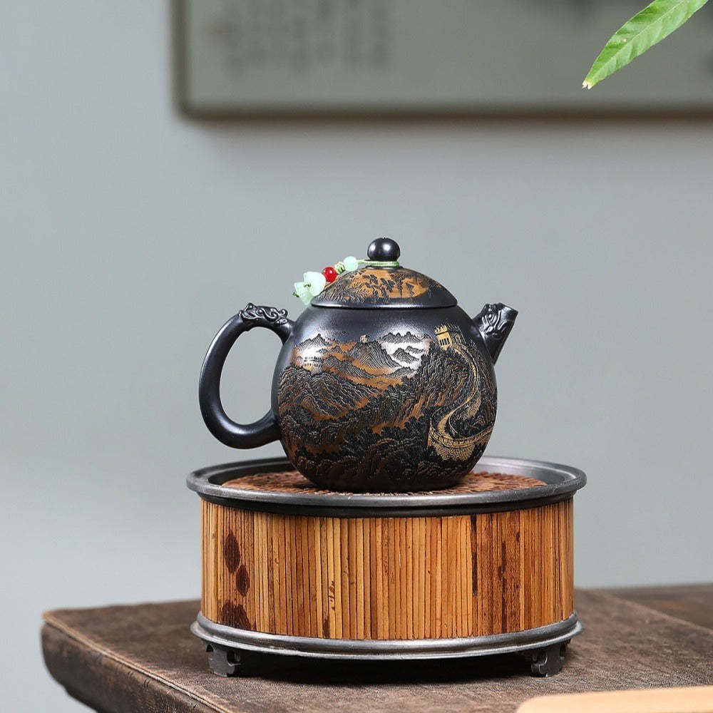 Yixing Zisha Teapot [The Great Wall] (Shi Huang - 320ml)
