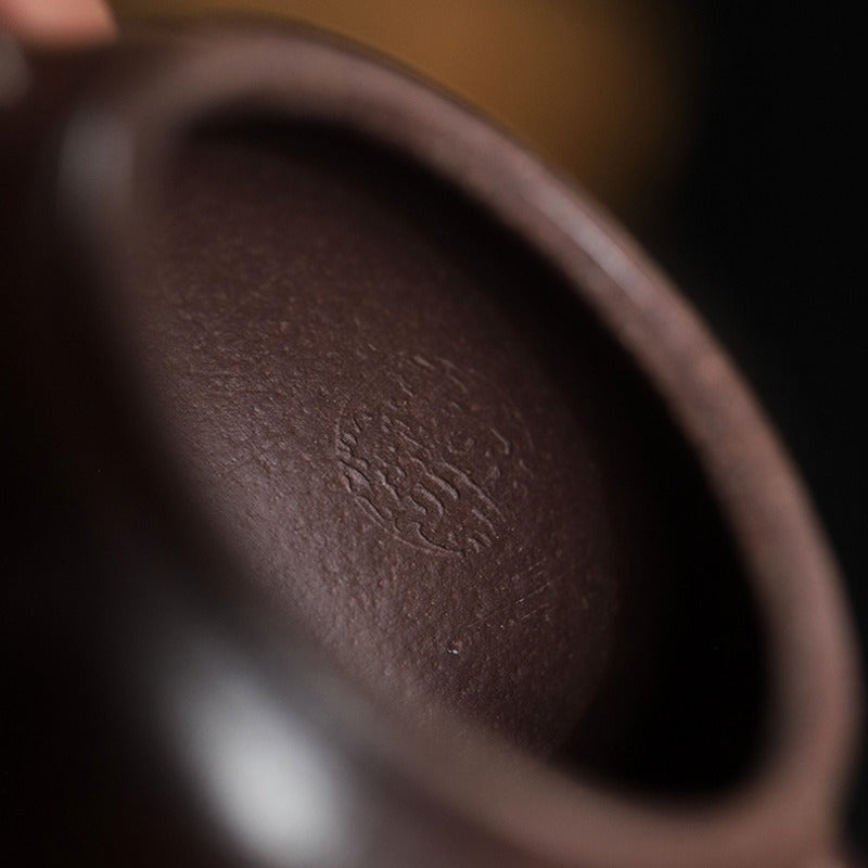 Yixing Zisha Teapot [Mini Lotus Joy] (Lao Zi Ni - 110ml)