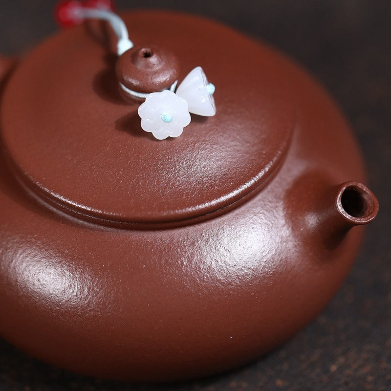 Yixing-Zisha-Teekanne [Han Jiang] (Di Cao Qing - 150 ml)