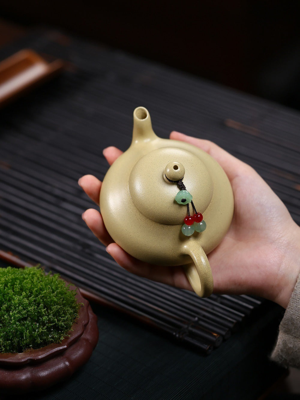 Teiera Yixing Zisha [Pear Pot] (Bensan Lu Ni - 160ml)