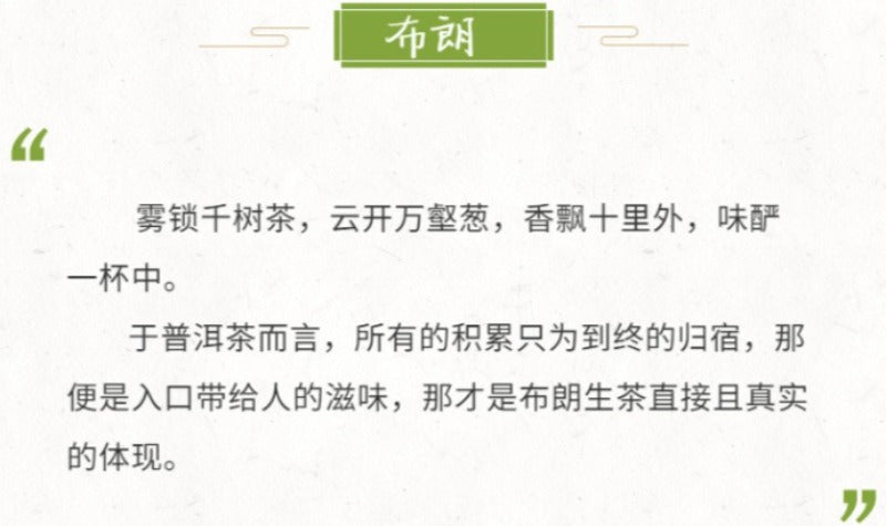 2016 Spring Yunnan Sheng Puer Tea Cake [Bulang]