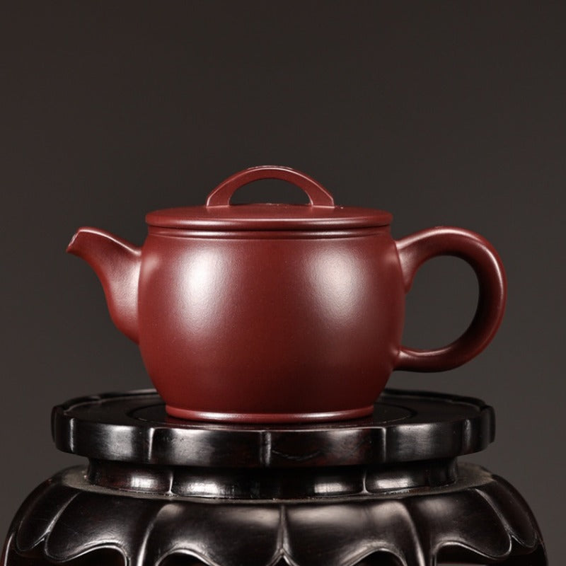 Théière Zisha de Yixing entièrement faite à la main [Pot Hanwa] (Long Xue Sha - 180ml)