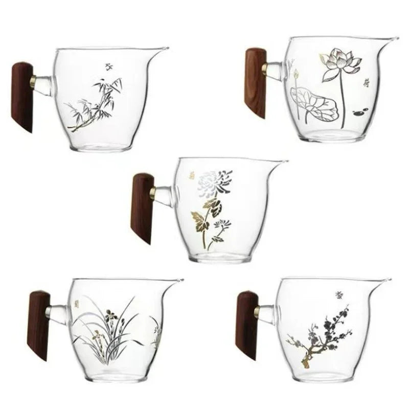 flora-glass-fair-cup-with-stainless-steel-stainer-350ml-yiqin-tea-house-yiqinteahouse-com-21 - YIQIN TEA HOUSE 一沁茶舍 yiqinteahouse.com
