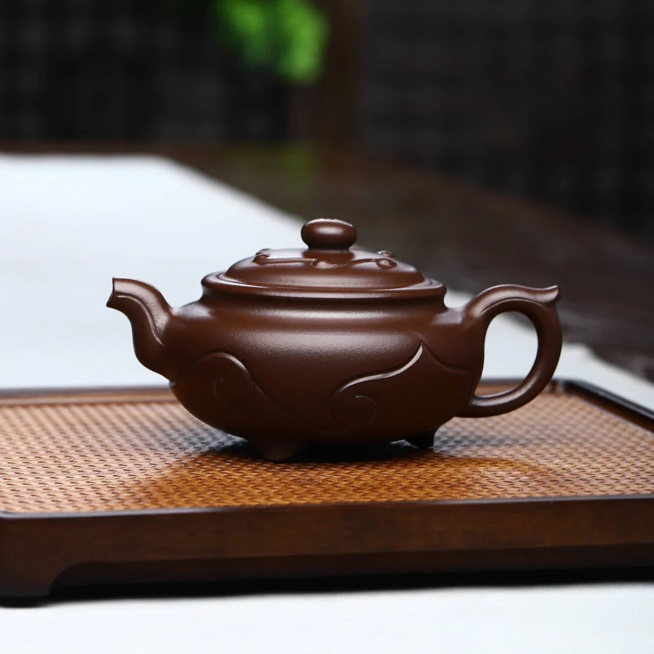 full-handmade-yixing-zisha-teapot-3-legs-ruyi-pot-shi-hong-230ml-yiqin-tea-house-yiqinteahouse-com-3 - YIQIN TEA HOUSE 一沁茶舍 yiqinteahouse.com