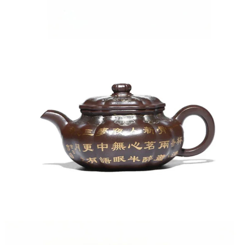 Teko Zisha Yixing Buatan Tangan Sepenuhnya [Bafang Ruyi] (Zi Ni - 190ml)