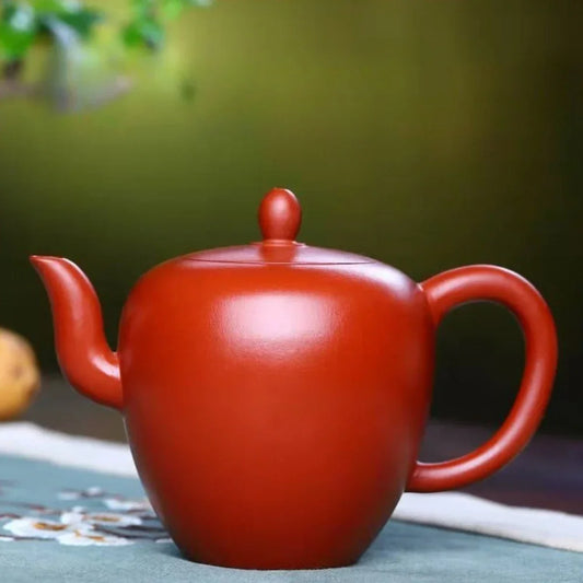 Full Handmade Yixing Zisha Teapot [Beauty Shoulder Pot] (Dahongpao - 260ml)