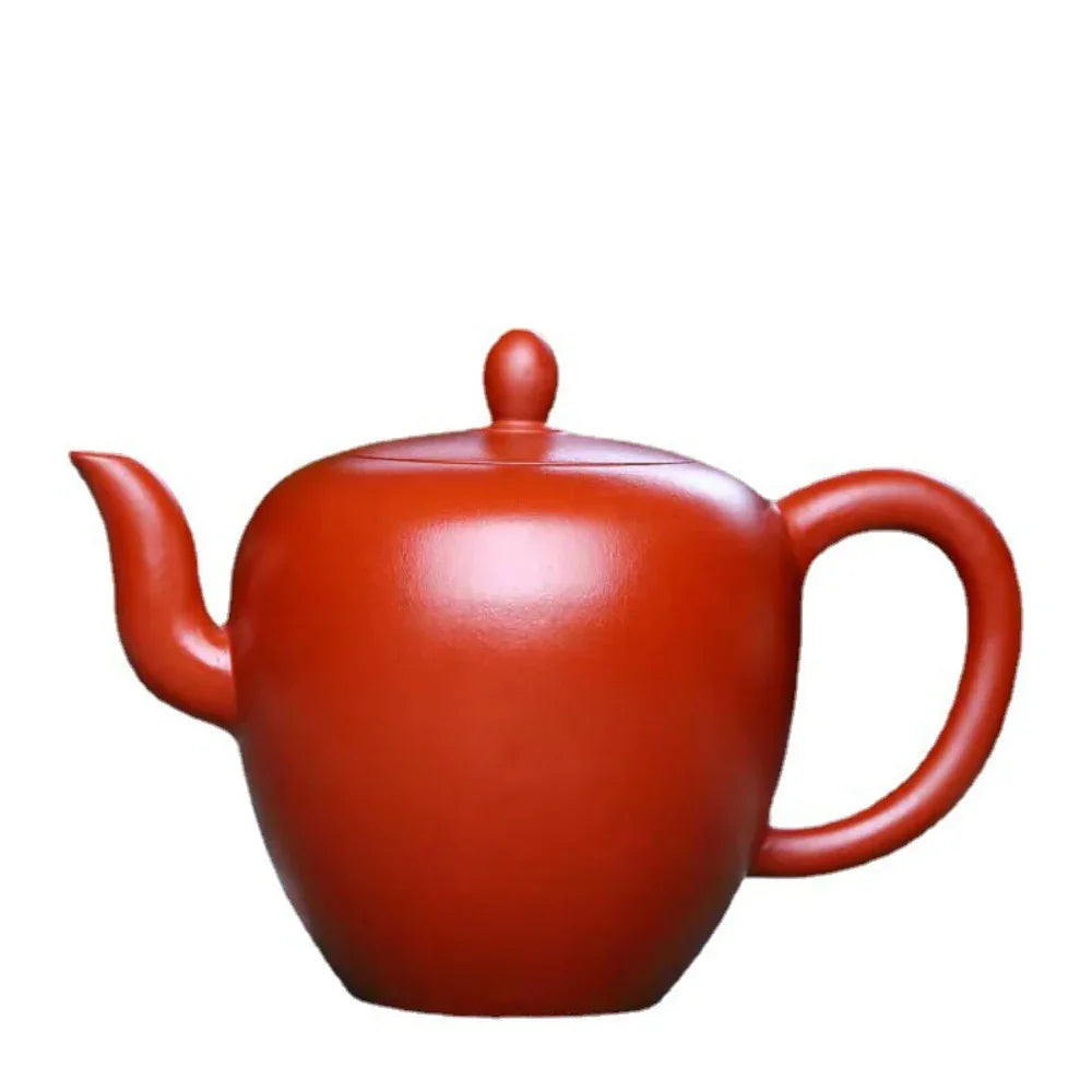 Teko Zisha Yixing Buatan Tangan Sepenuhnya [Periuk Bahu Cantik] (Dahongpao - 260ml)