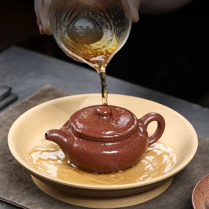 full-handmade-yixing-zisha-teapot-bian-fu-tao-hua-ni-200ml-yiqin-tea-house-yiqinteahouse-com-18 - YIQIN TEA HOUSE 一沁茶舍 yiqinteahouse.com