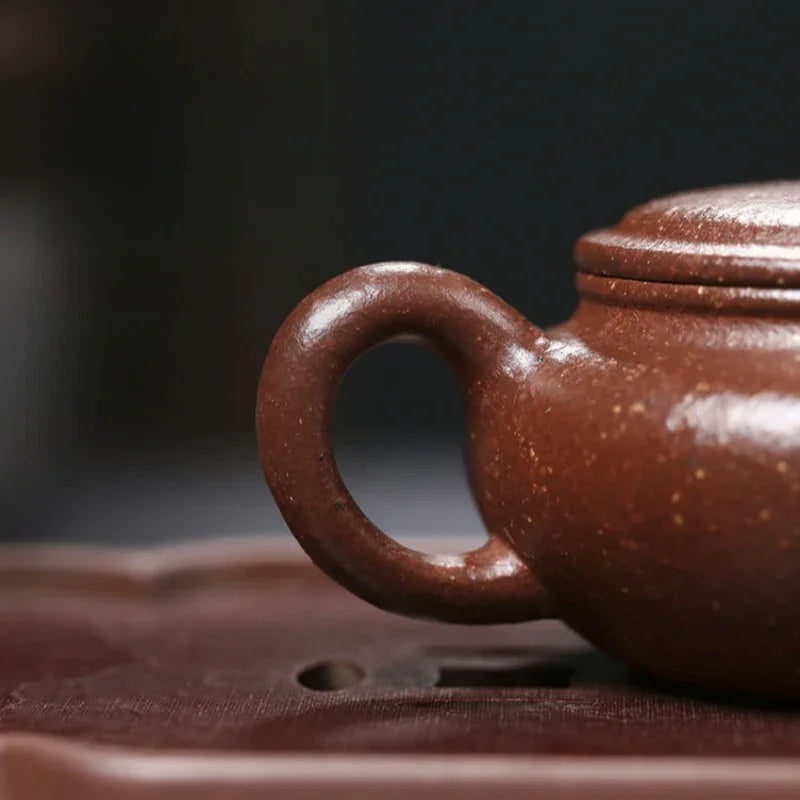 full-handmade-yixing-zisha-teapot-bian-fu-tao-hua-ni-200ml-yiqin-tea-house-yiqinteahouse-com-21 - YIQIN TEA HOUSE 一沁茶舍 yiqinteahouse.com