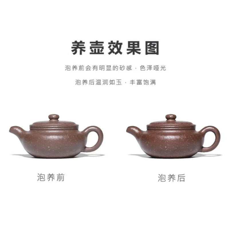 full-handmade-yixing-zisha-teapot-bian-fu-tao-hua-ni-200ml-yiqin-tea-house-yiqinteahouse-com-24 - YIQIN TEA HOUSE 一沁茶舍 yiqinteahouse.com
