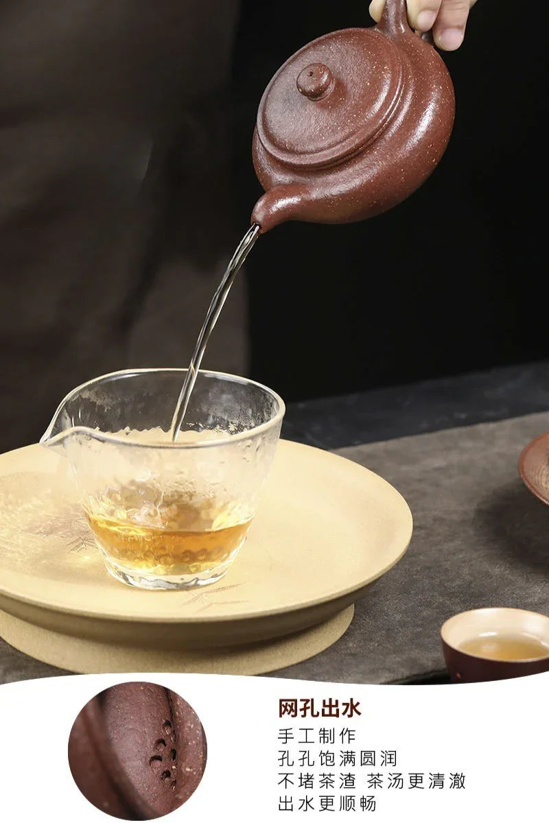 full-handmade-yixing-zisha-teapot-bian-fu-tao-hua-ni-200ml-yiqin-tea-house-yiqinteahouse-com-29 - YIQIN TEA HOUSE 一沁茶舍 yiqinteahouse.com