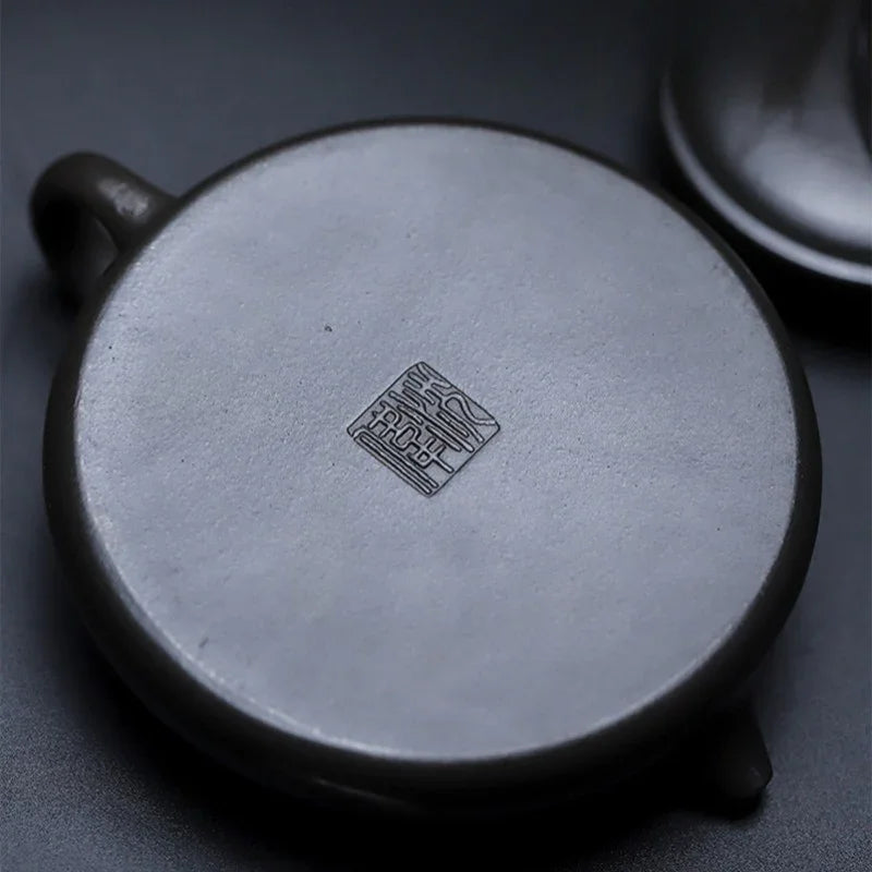 Teko Zisha Yixing Buatan Tangan Sepenuhnya [Biyu Qing Zhu] (Tian Qing Ni - 140ml)