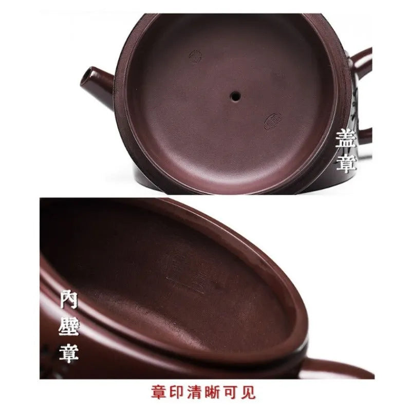 Full Handmade Yixing Zisha Teapot [Cha Ban Shuxiang] (Lao Zi Ni - 260ml) - YIQIN TEA HOUSE | yiqinteahouse.com | 200-300ml, full handmade zisha teapot, new arrival, teapot, teaware