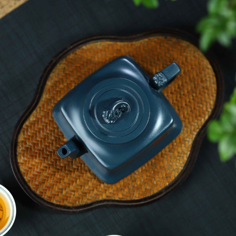 Full Handmade Yixing Zisha Teapot [Cha Yuan] (Tian Qing Ni - 230ml) - YIQIN TEA HOUSE | yiqinteahouse.com | 200-300ml, full handmade zisha teapot, new arrival, teapot, teaware