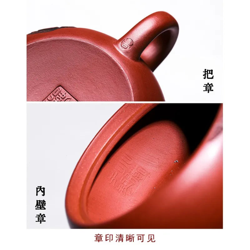 Full Handmade Yixing Zisha Teapot [Chan Cha Yiwei] (Long Xue Sha - 140ml) - YIQIN TEA HOUSE | yiqinteahouse.com | <200ml, full handmade zisha teapot, new arrival, teapot, teaware