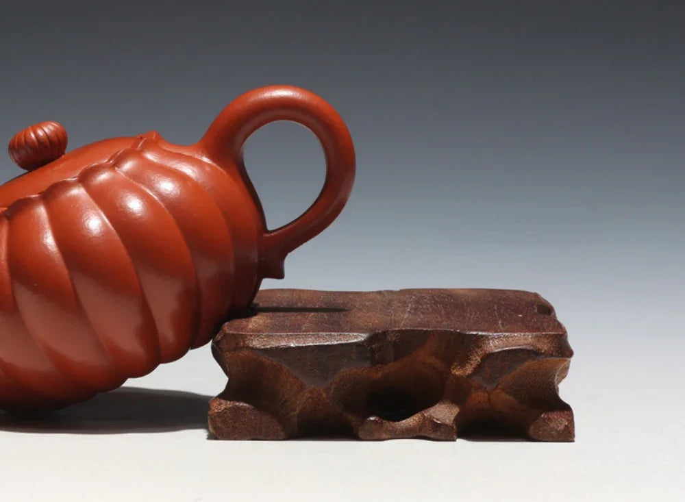 Full Handmade Yixing Zisha Teapot [Chrysanthemum Bud Pot] (Zhu Ni - 170ml) - YIQIN TEA HOUSE | yiqinteahouse.com | <200ml, full handmade zisha teapot, new arrival, teapot, teaware