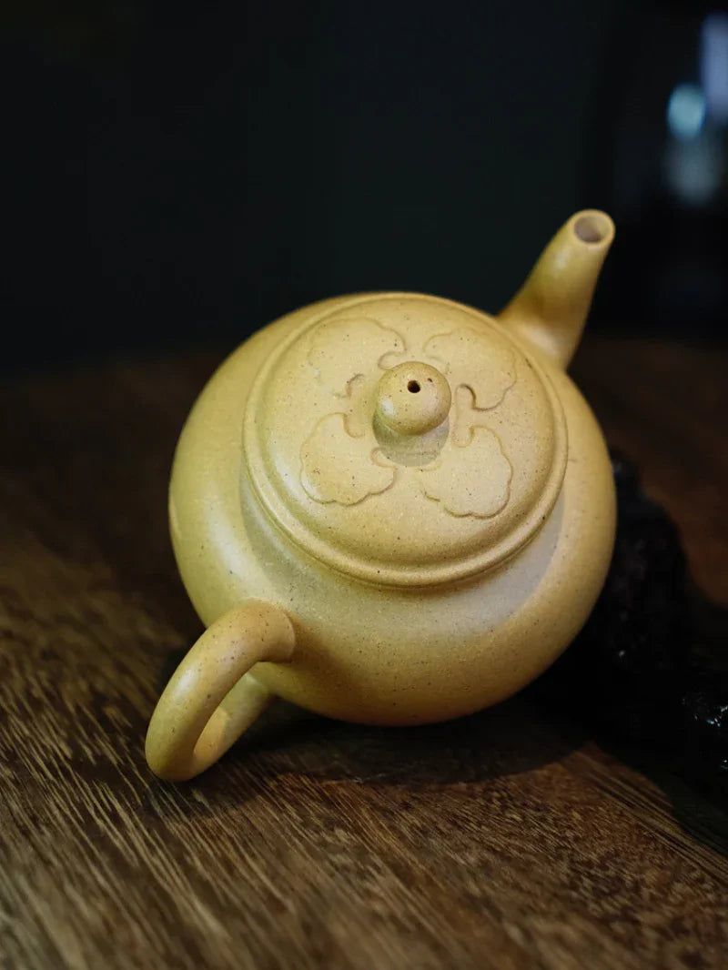 Teko Zisha Yixing Buatan Tangan Sepenuhnya [Dabin Ruyi] (Bensan Lu Ni - 200ml)