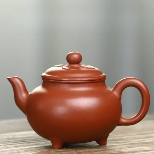 Teko Zisha Yixing Buatan Tangan Sepenuhnya [Periuk Dabin Ruyi] (Zhu Ni- 150ml)