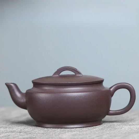 Full Handmade Yixing Zisha Teapot [Dayun Hanwa Pot] (Lao Zi Ni - 250ml)