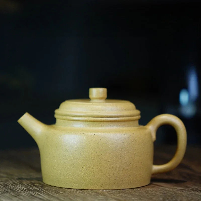 Teko Zisha Yixing Buatan Tangan Sepenuhnya [Periuk Dezhong] (Bensan Ni - 170ml)