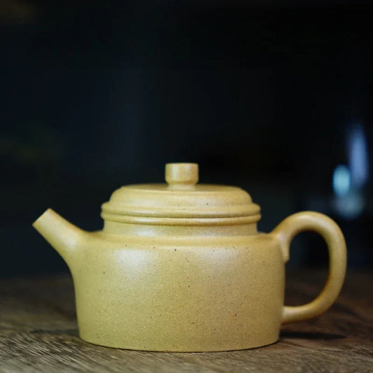 Teko Zisha Yixing Buatan Tangan Sepenuhnya [Periuk Dezhong] (Bensan Ni - 170ml)
