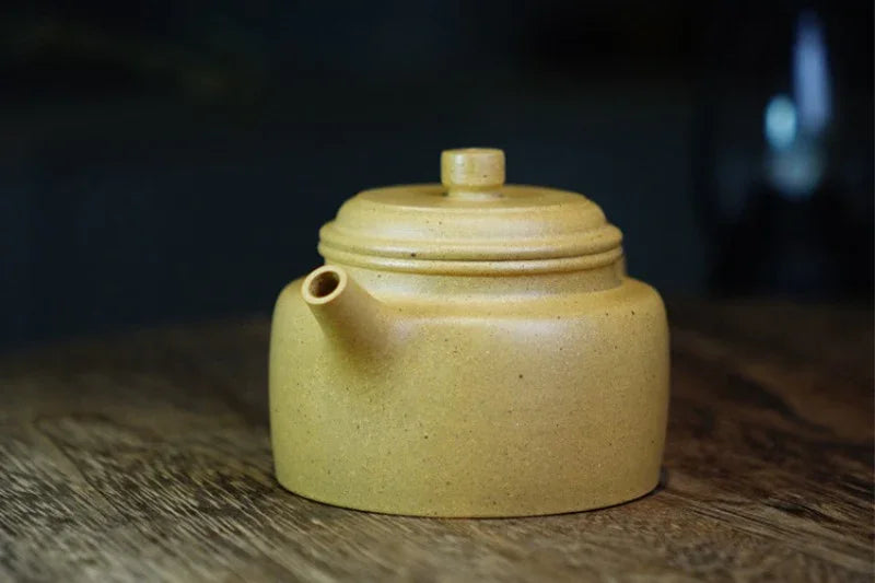 Teko Zisha Yixing Buatan Tangan Sepenuhnya [Periuk Dezhong] (Bensan Ni - 170ml)