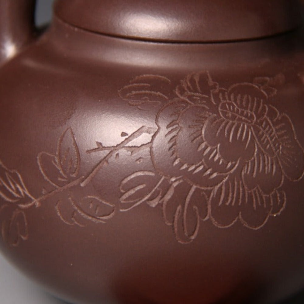 Full Handmade Yixing Zisha Teapot [Dong Po Tiliang Pot] (Lao Zi Ni - 240ml) - YIQIN TEA HOUSE | yiqinteahouse.com | 200-300ml, full handmade zisha teapot, new arrival, teapot, teaware