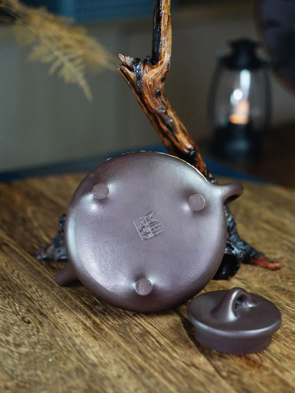 Teko Yixing Zisha Buatan Tangan Sepenuhnya [Dragon Ziye Shi Piao Pot] (Lao Zi Ni - 360ml)