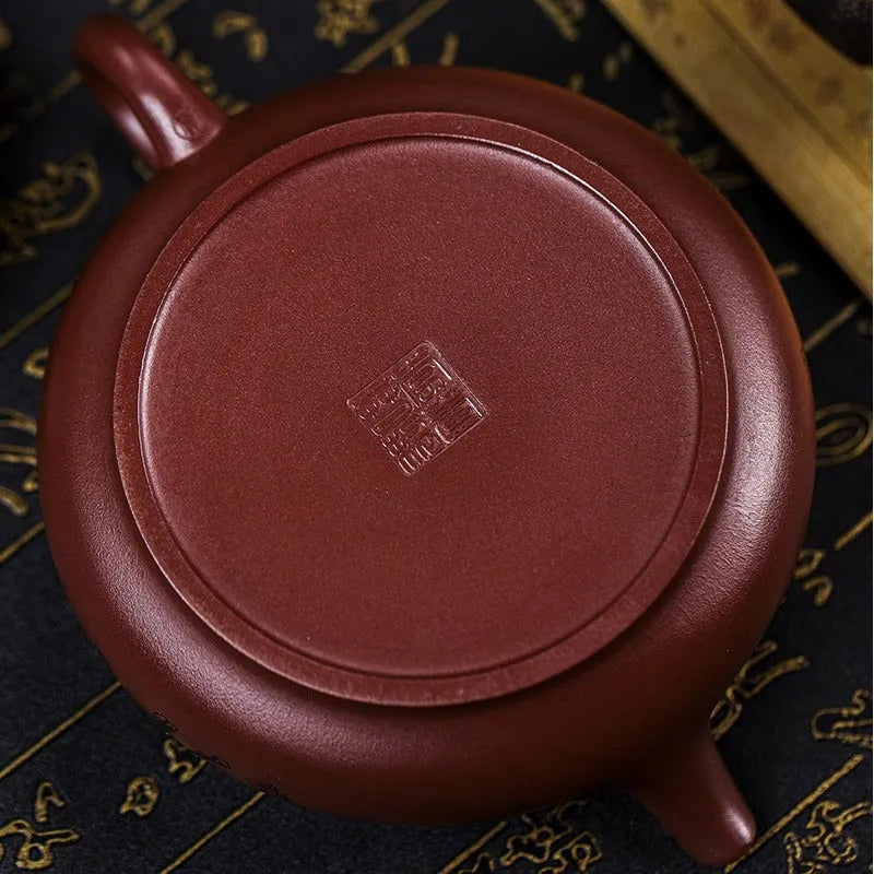 Full Handmade Yixing Zisha Teapot [Eight Horses] (Lao Zi Ni - 280ml) - YIQIN TEA HOUSE | yiqinteahouse.com | 200-300ml, full handmade zisha teapot, new arrival, teapot, teaware